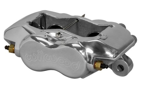 Wilwood Caliper-Forged Dynalite Polished 1.62in Pistons .81in Disc