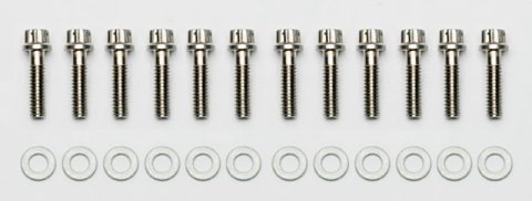 Wilwood Bolt Kit - Front Fixed Rotors 12 Pt. Stainless