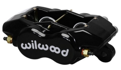 Wilwood Caliper-Forged Dynalite-Black 1.75in Pistons 1.10in Disc