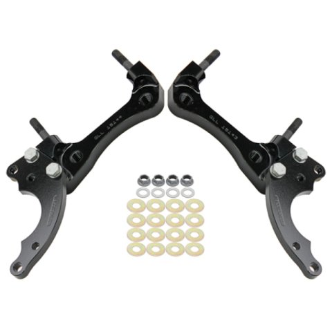 Wilwood Brackets (2) - Rear - FFR IRS 2015 Mustang w/ DPR/MC4 12.88in Rear Rotor