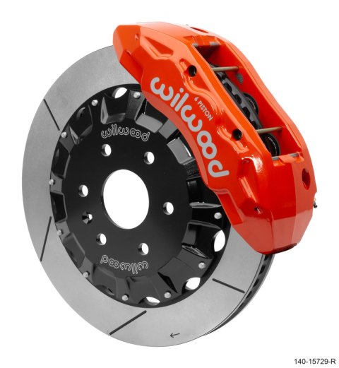 Wilwood TX6R Big Brake Truck Front Brake Kit 16in Rotor Red w/ Lines 19-25 Cadillac/Chevrolet/GMC