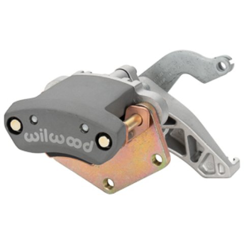 Wilwood RH MC4 Mechanical Parking Brake Caliper - 2.00in Bracket - 1.10in Disc - Ty3 Hard Ano
