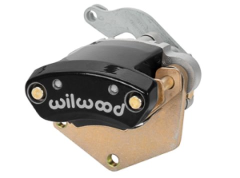 Wilwood LH MC4 Mechanical Parking Brake Caliper - 2.00in Bracket - 1.10in Disc - Black