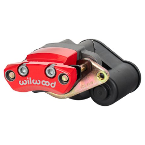 Wilwood Red Electric Parking Brake Caliper - 2in Bracket - 1.19-1.25in - Left