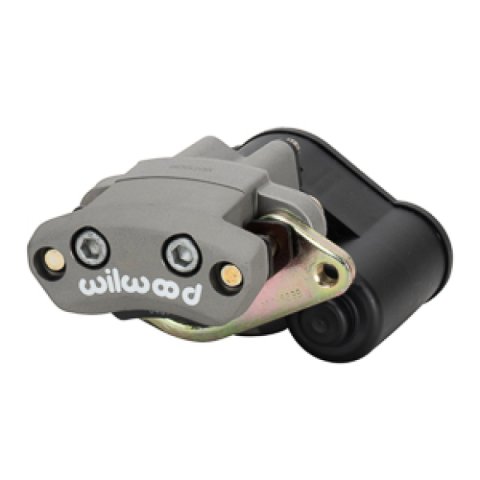 Wilwood Hard Ano Electric Parking Brake Caliper - 4.75in Bracket - 0.15-0.39in - Left