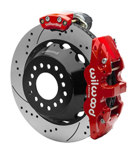 Wilwood EPB Rear Kit AERO4 12 Bolt 2.75 OffSet