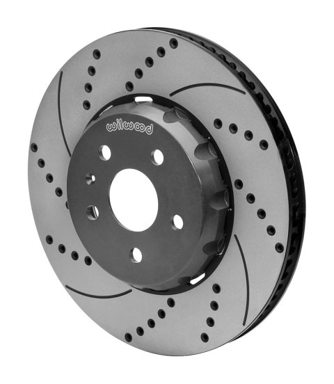 Wilwood Bobbin MT CSiC Rotor/Hat Assy 15.00x1.25