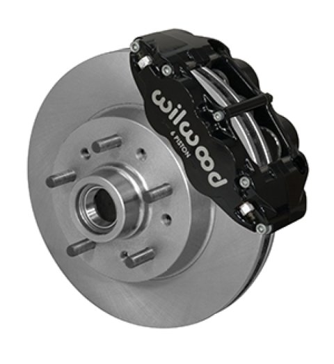 Wilwood Narrow Superlite 6R Front Kit 11.86in Slotted Rotor w/ Lines 60-63 GM C10 Truck