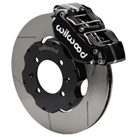 Wilwood 16-23 Mazda Miata MX-5 Dynapro 4R Gloss Black Front Big Brake Kit - Street Kit