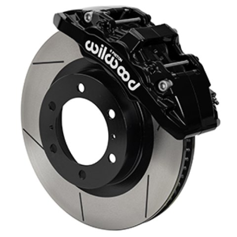 Wilwood 15-21 Toyota Tacoma Aero6-DM Front Brake Kit GT Vented 13.31 Rotor W/Lines