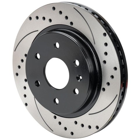 Wilwood Rotor-SRP-Drill/Slot-RH-BLK 13.38 x 1.25 - 6x5.5