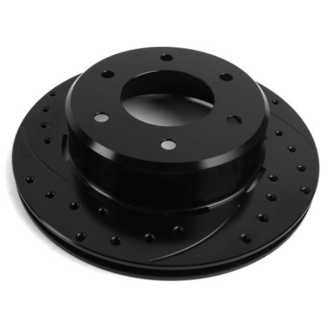 Wilwood 6x5.5 SRP Drilled Performance Rear Rotor & Hat R/H - Black