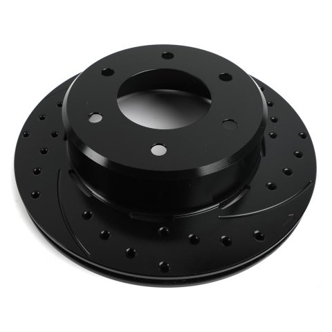 Wilwood 6x5.5 SRP Drilled Performance Rear Rotor & Hat L/H - Black