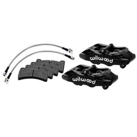 Wilwood 97-04 Corvette C5 All/05-13 C6 Base Models DPC56 Rear Caliper Kit - Black