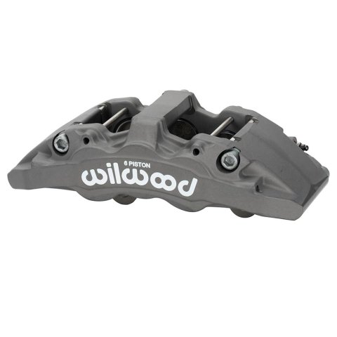 Wilwood Caliper-Aero6-R/H - Anodized 1.75/1.62in Pistons 1.30in Disc