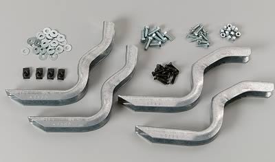 Lund 00-06 Toyota Tundra Std. Cab EZ Running Board Mounting Bracket Kit - Brite