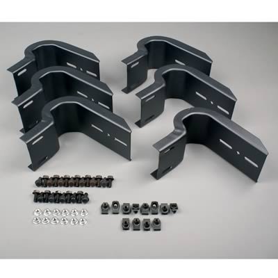 Lund 05-17 Nissan Frontier Crew Cab EZ Running Board Mounting Bracket Kit - Brite