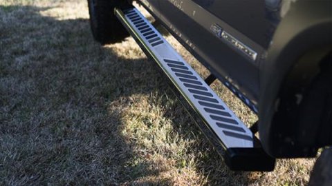 Lund 05-17 Toyota Tacoma Access Cab Summit Ridge 2.0 Running Boards - Stainless