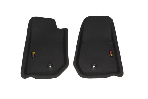Lund 07-10 Jeep Wrangler Catch-All Xtreme Front Floor Liner - Black (2 Pc.)