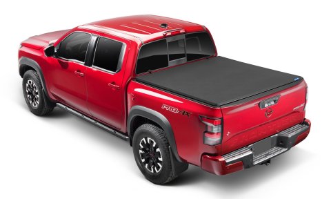 Lund 22-23 Nissan Frontier 5ft. Bed - Genesis Elite Tri-Fold Tonneau Cover - Black