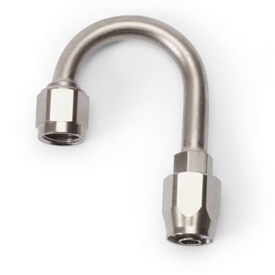 Russell Performance -8 AN Endura 180 Degree Full Flow Hose End (1-1/4in Centerline Radius)