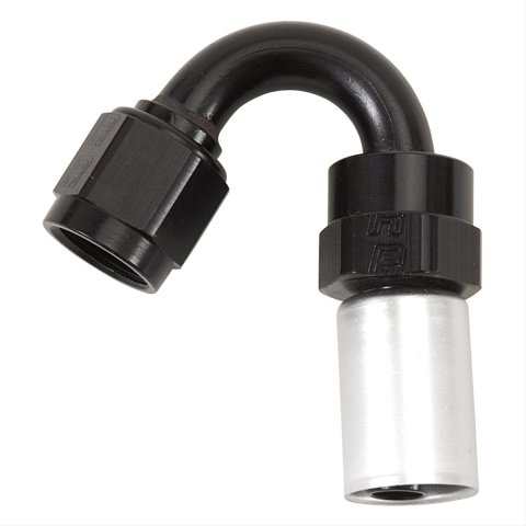 Russell Performance -6 AN Proclassic Crimp 150 Degree End (O.D. 0.600)