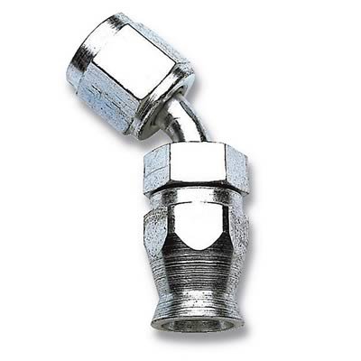 Russell Performance -4 AN PowerFlex 45 Degree Hose End