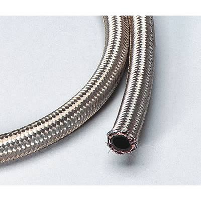 Russell Performance -6 AN ProFlex Stainless Steel Braided Hose (Pre-Packaged 100 Foot Roll)