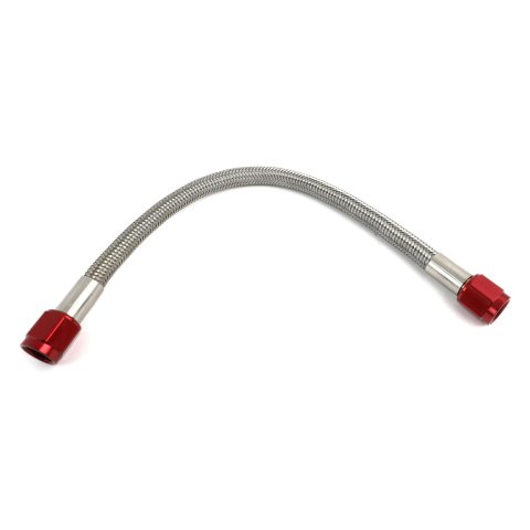 Russell Performance -6 AN 12in Pre-Made Nitrous and Fuel Line