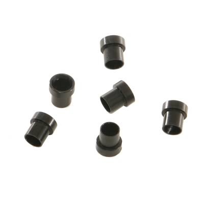 Russell Performance -4 AN Tube Sleeve 1/4inin dia. (Black) (6 pcs.)