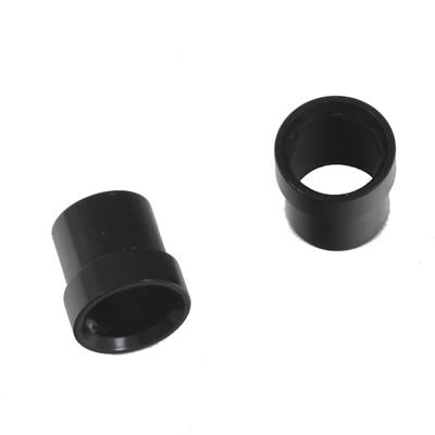 Russell Performance -6 AN Tube Sleeve 3/8in dia. (Black) (2 pcs.)