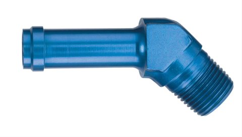 Russell Performance -4 AN 45 Degree 1/8in Pipe to 1/4in Tube Adapter