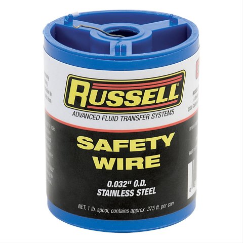 Russell Performance .032-Gauge Stainless Steel Wire 1-lb. Spool
