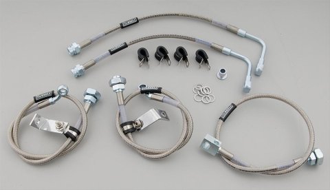 Russell Performance 99-04 GM Silverado/Sierra 1500 Truck 4WD Brake Line Kit