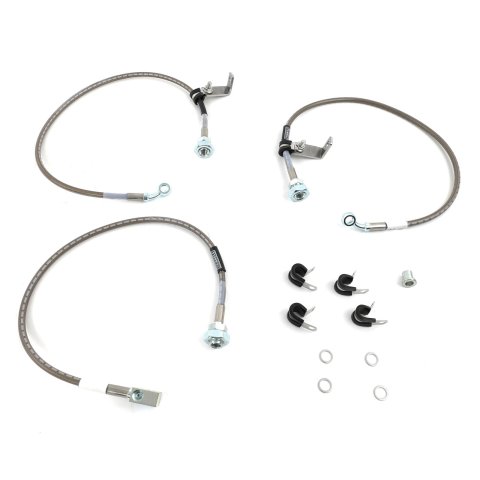 Russell Performance 05-06 GM Silverado/Sierra 1500 4WD (including 06 SS) Brake Line Kit
