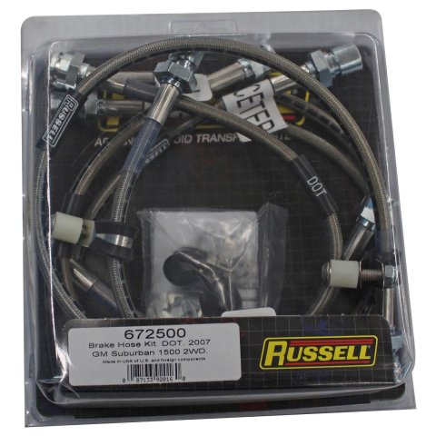 Russell Performance 2007 GM Suburban/ Tahoe/ Yukon/ Yukon XL 2WD/4WD Brake Line Kit