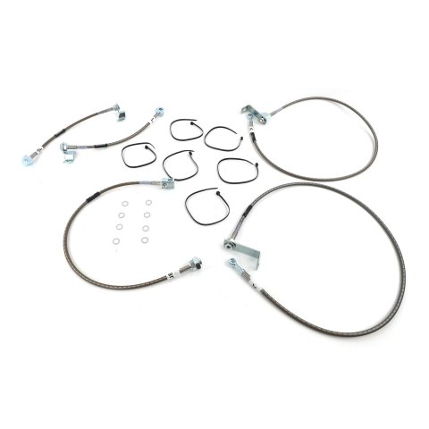 Russell Performance 05-06 Ford F-250/350 Super Duty 4WD with 6in Lift Brake Line Kit