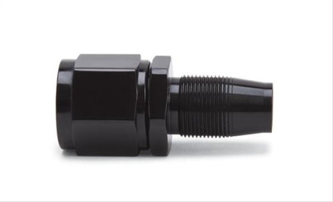 Russell Performance -6 AN Straight Hose End Without Socket - Black