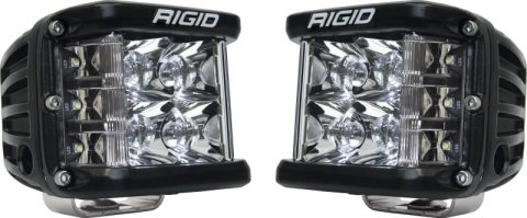 Rigid Industries D-SS - Spot - Set of 2 - Black Housing