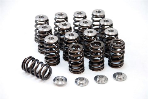 GSC P-D Mitsubishi 4B11T Beehive Valve Springs & Ti Retainer Kit (Use w/OE Spring Seats)