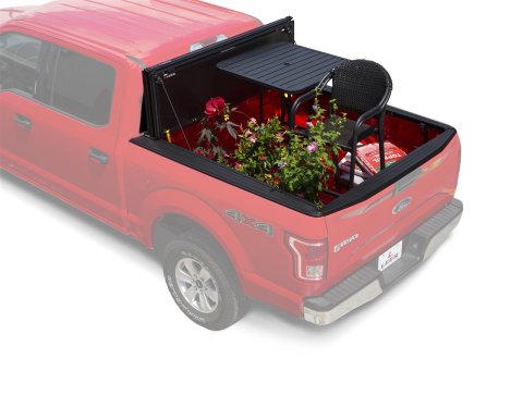 LEER 2016+ Nissan Titan HF350M 6Ft 6In w/o Track Tonneau Cover - Folding Full Size Standard Bed