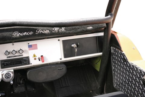 Tuffy Bronco Security Glovebox 196677- Black