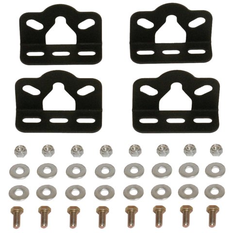 Tuffy Modular Gear Anchors (4 Anchors) 4In Long Each