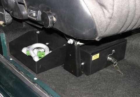 Tuffy Ford Bronco Underseat Drawer Passenger W/ Keyed Lock