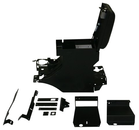 Tuffy 2011+ Jk Rear Security Console Blk- For