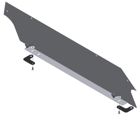 Tuffy Alternate Mounting Kit For 310 In Jk Without Cargo