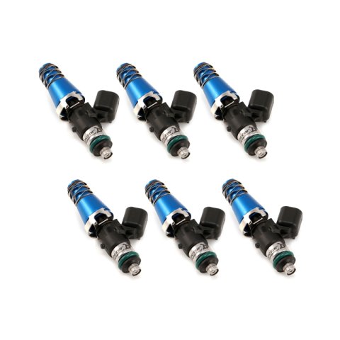 Injector Dynamics 1750-XDS - 60mm Length - 11mm Blue Top - 14mm Lower O-Ring (Set of 6)