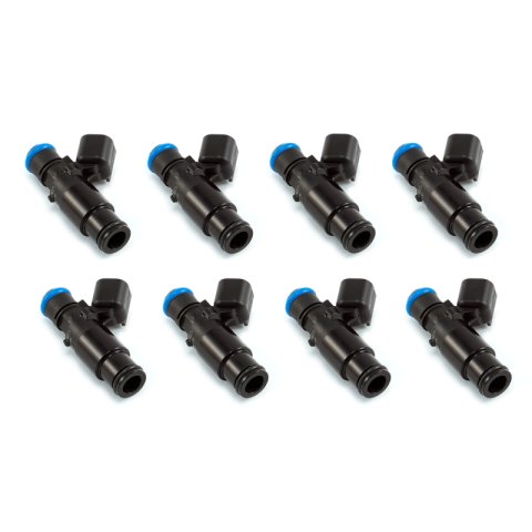 Injector Dynamics 1750-XDS - Dodge 300C SRT-8 6.4L 14mm (Black) BOTTOM Adaptor - Set of 8