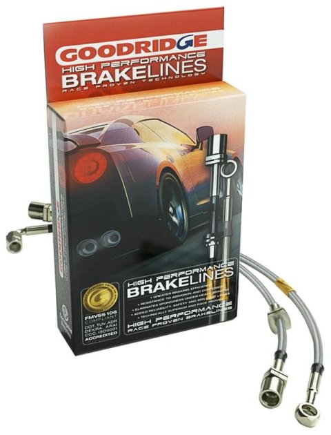 Goodridge 08-09 Pontiac G8 GT Stainless Steel Brake Line Kit