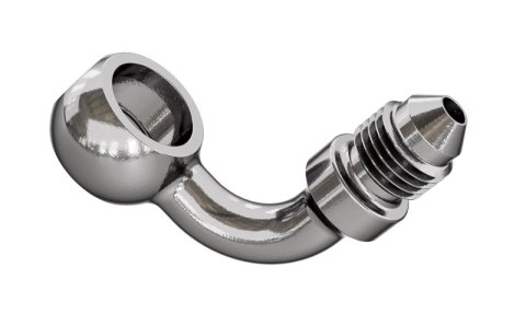 Goodridge 90 Deg Banjo Adaptor for 7/16 Bolt